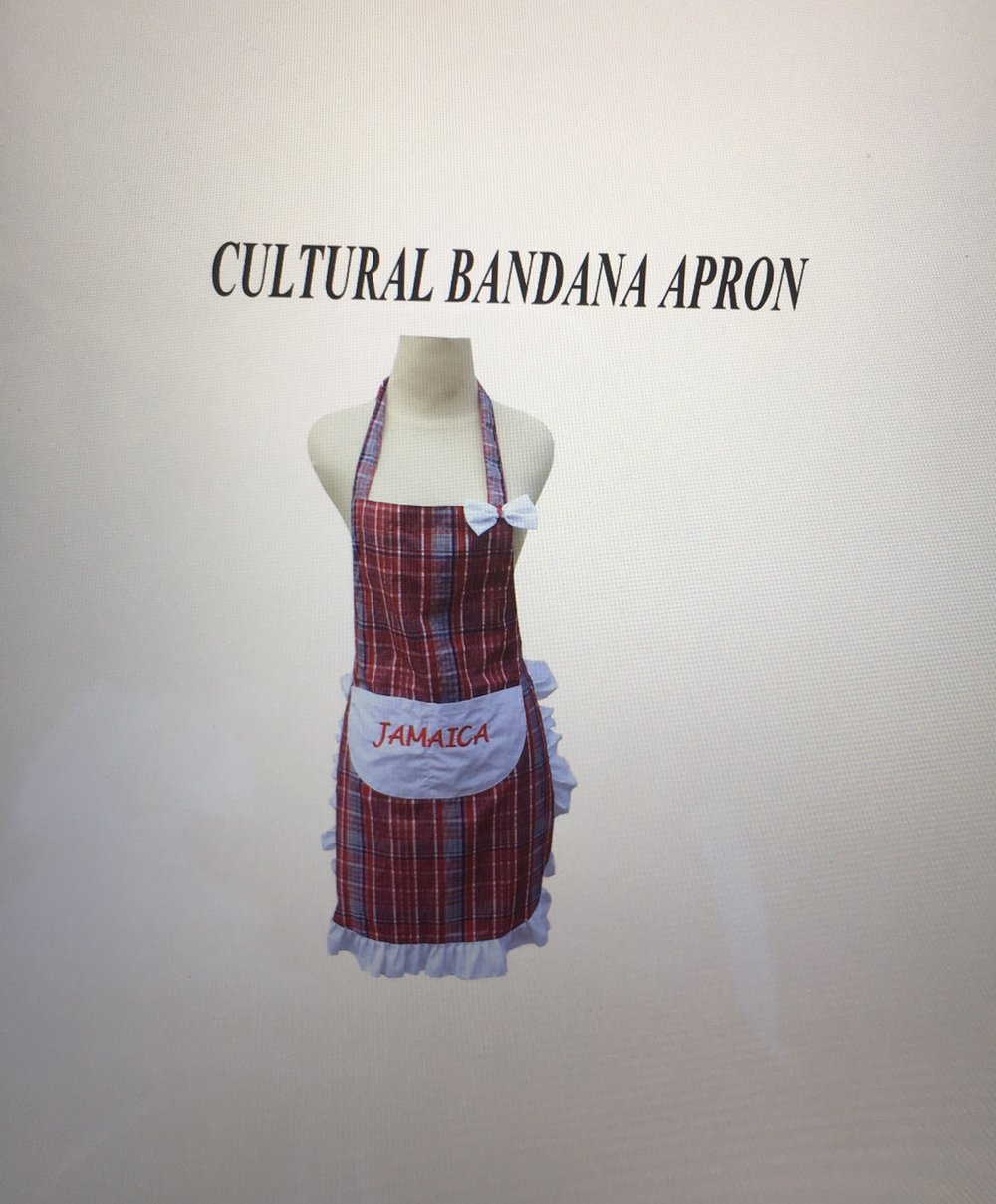 Jamaica and Bandana Apron 