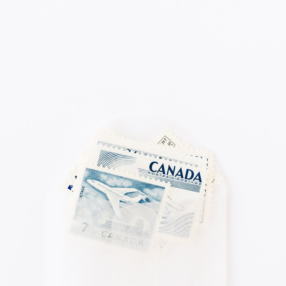 Image of Vintage Canadian Domestic Stamp Pack