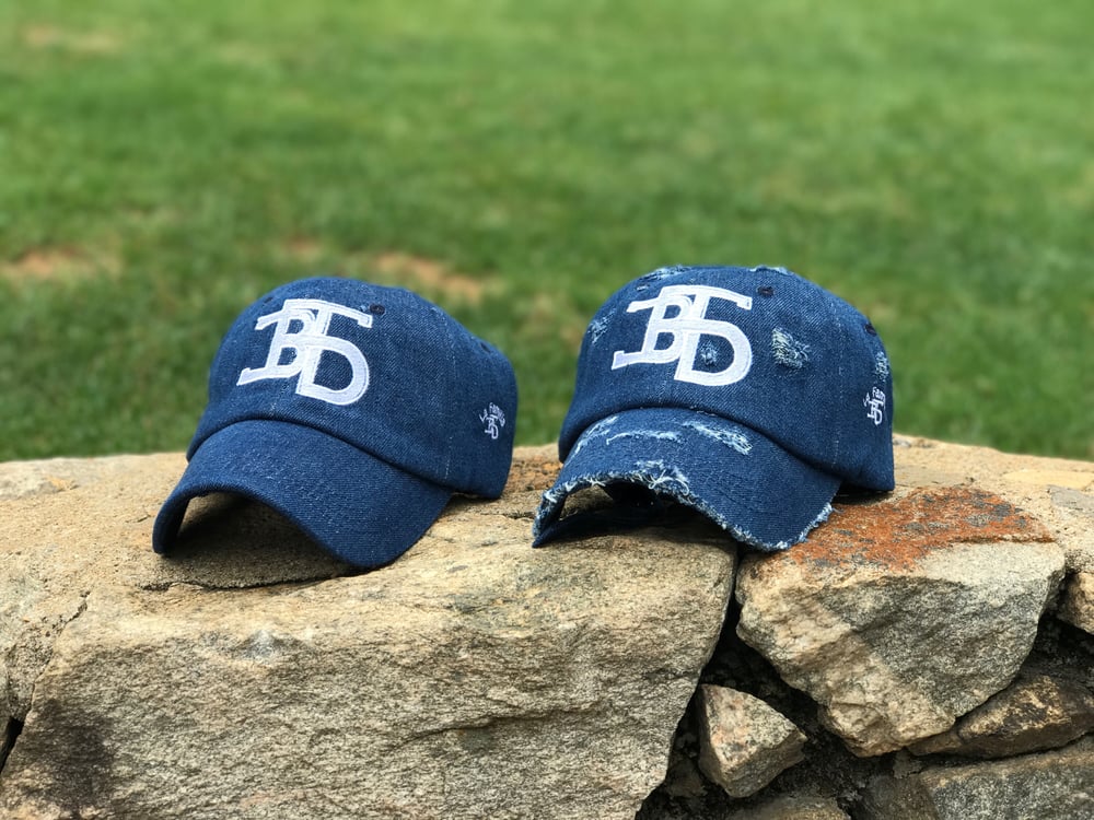 Image of BTD Dark Jean/White Logo