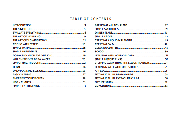 Image of HOME + SCHOOL: SIMPLIFIED