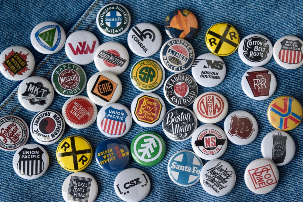 Image of Railroad Buttons