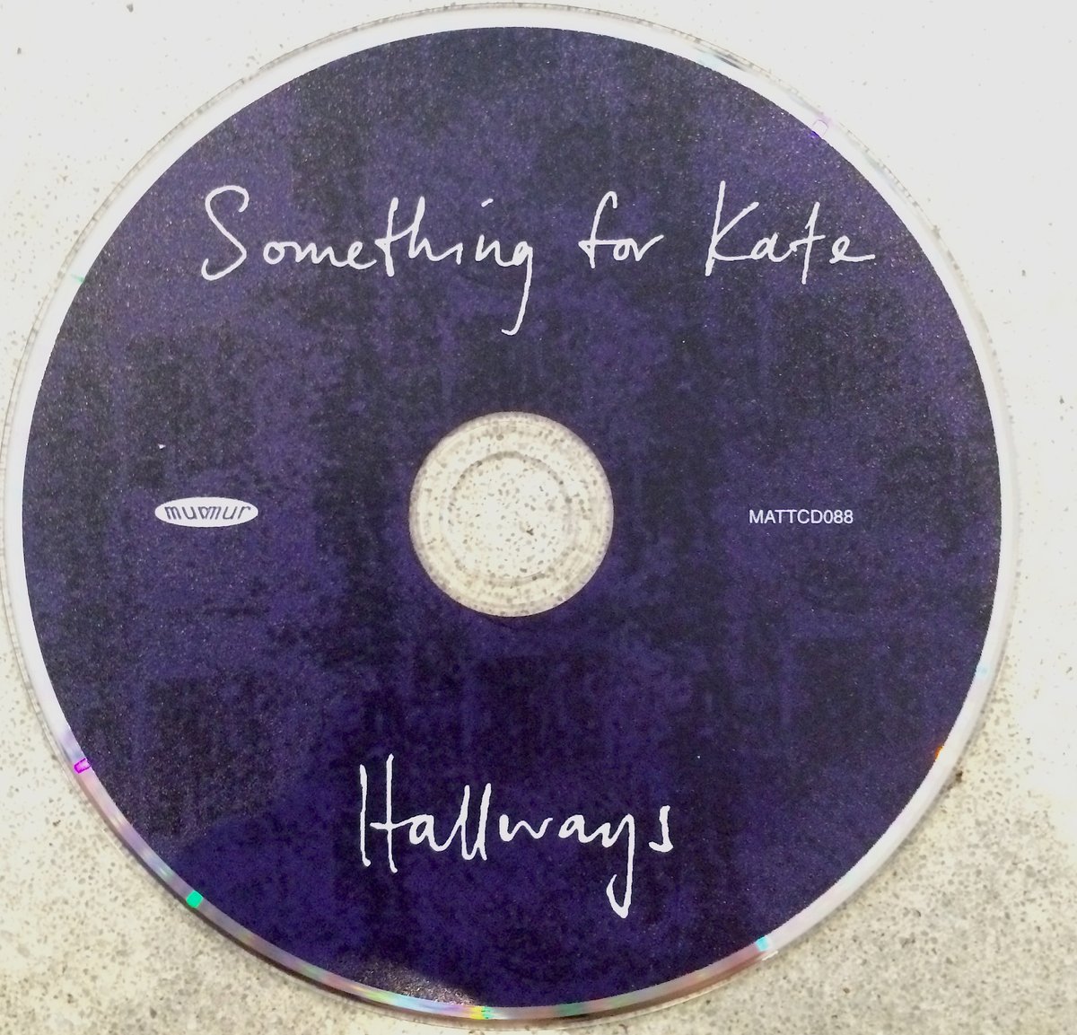Image of Something for Kate - 'Hallways' CD single