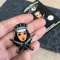 Image 1 of Switchblade Babe Hard Enamel Pin