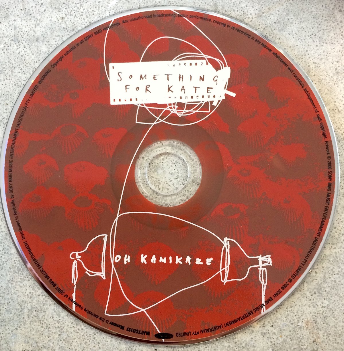 Image of Something for Kate - 'Oh Kamikaze' CD single Original