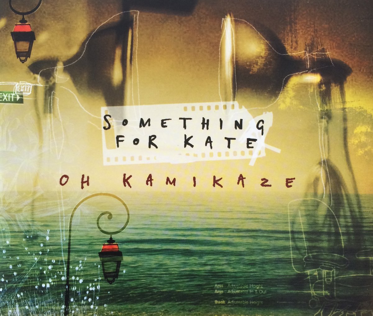 Image of Something for Kate - 'Oh Kamikaze' CD single Original 