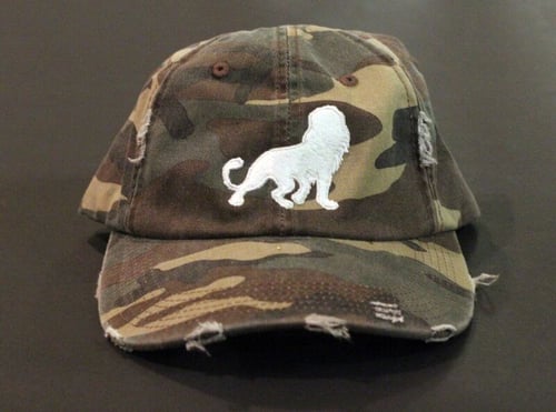 Image of León "Dad" Hat (Camo)