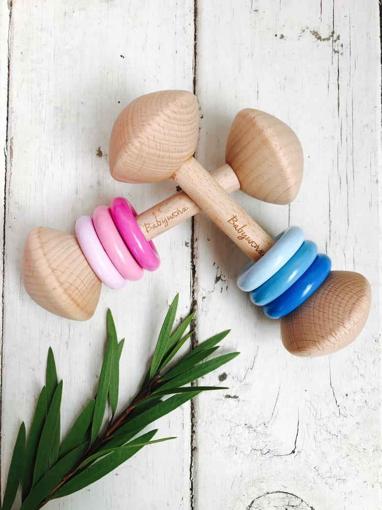 Image of Wooden rattle