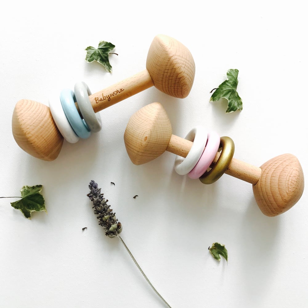 Image of Wooden rattle