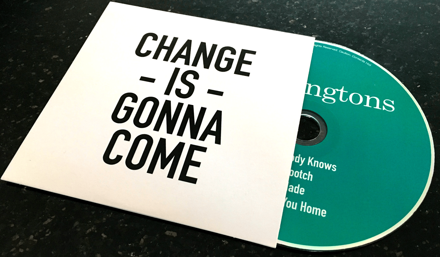 Image of CHANGE IS GONNA COME - EP (CD)