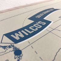 Image 4 of Wilco's Solid Sound Travel Map Poster, 2017