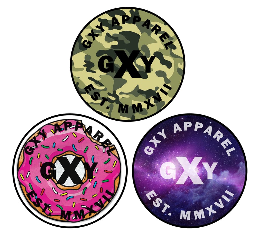Image of GXY Sticker Packs