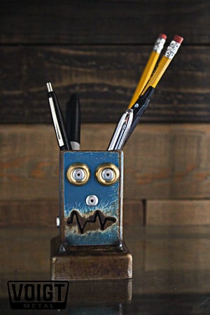 Image of Desk organizer/Small: Pencil Pusher Robot B