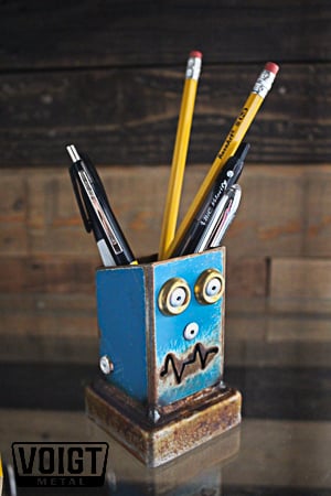 Image of Desk organizer/Small: Pencil Pusher Robot B