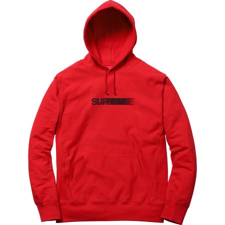 Supreme motion hotsell logo hoodie