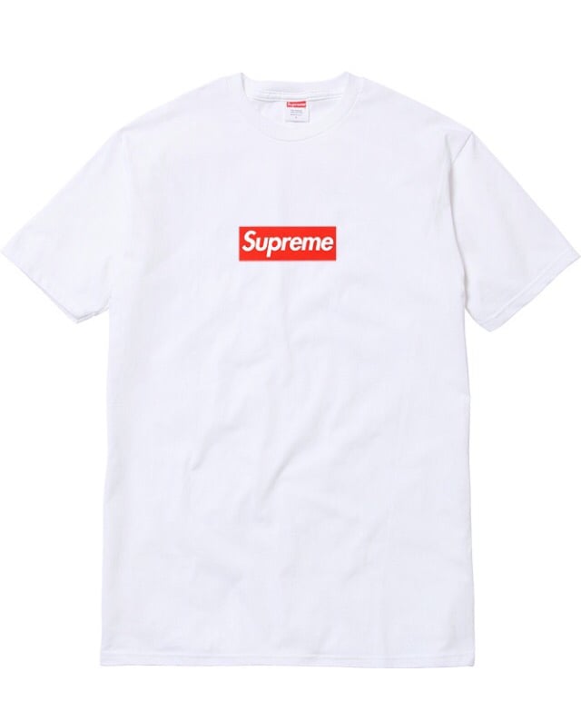 Supreme box logo tee