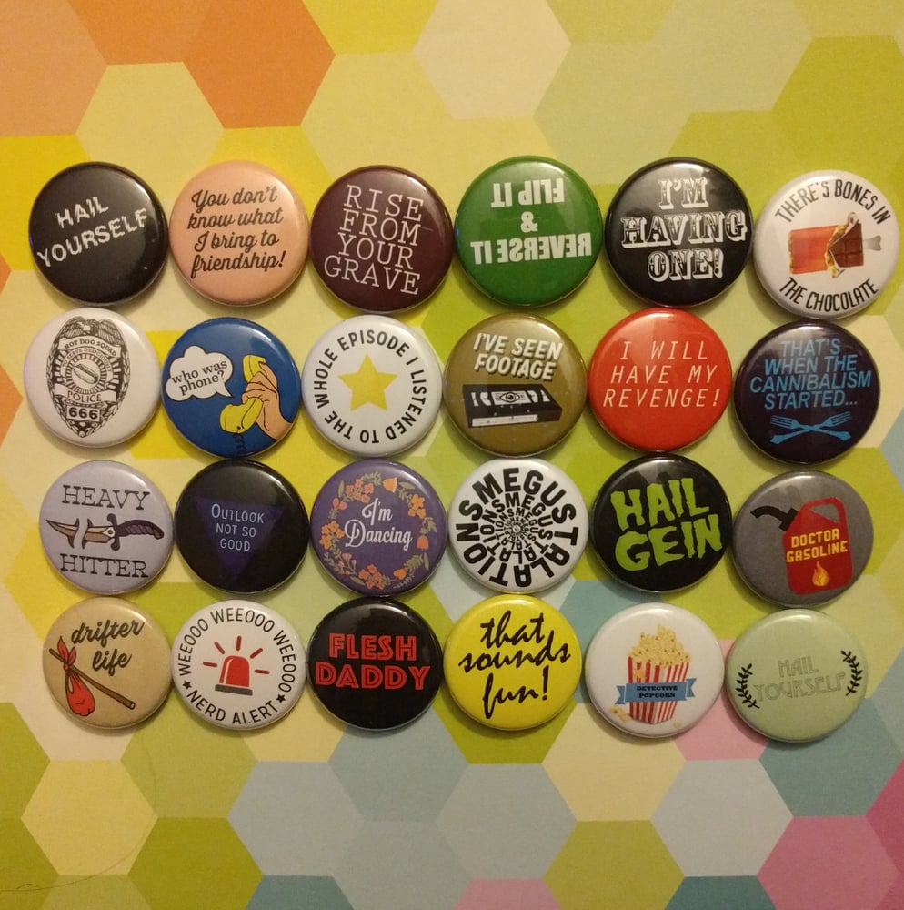 10 Random Buttons for $5! - may take 2-4 weeks to ship | Not Bad Luck