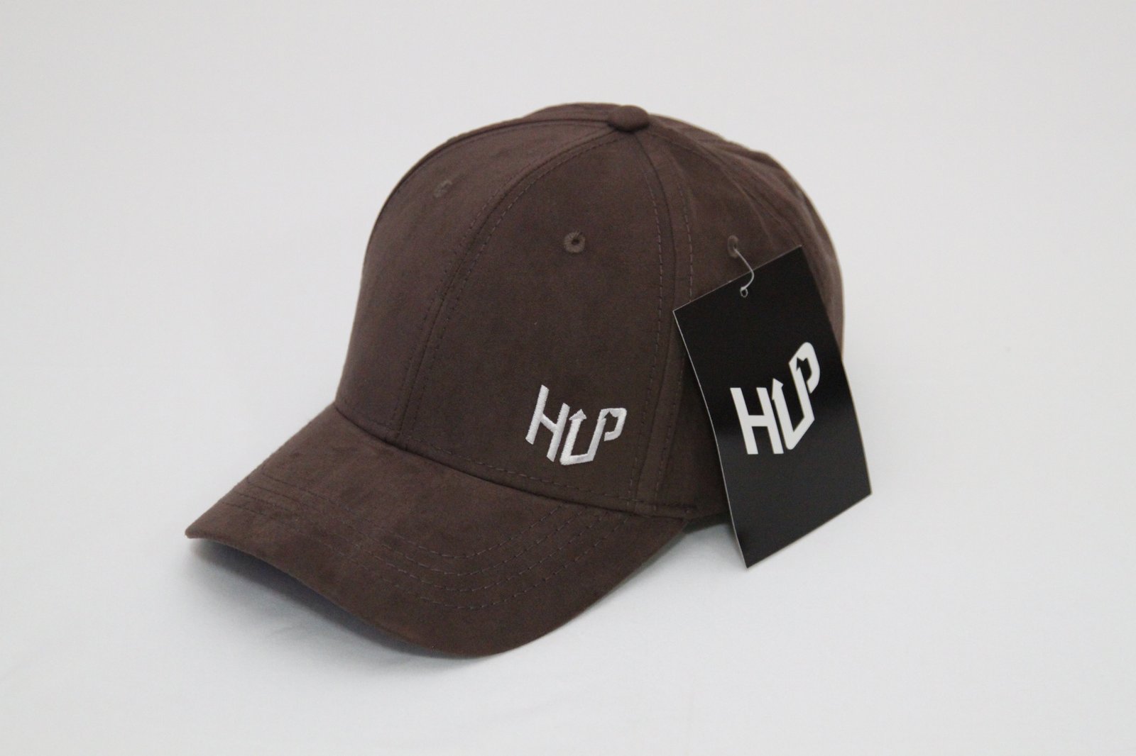 suede brown cap