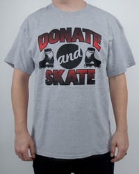Image 1 of Donate and Skate tee