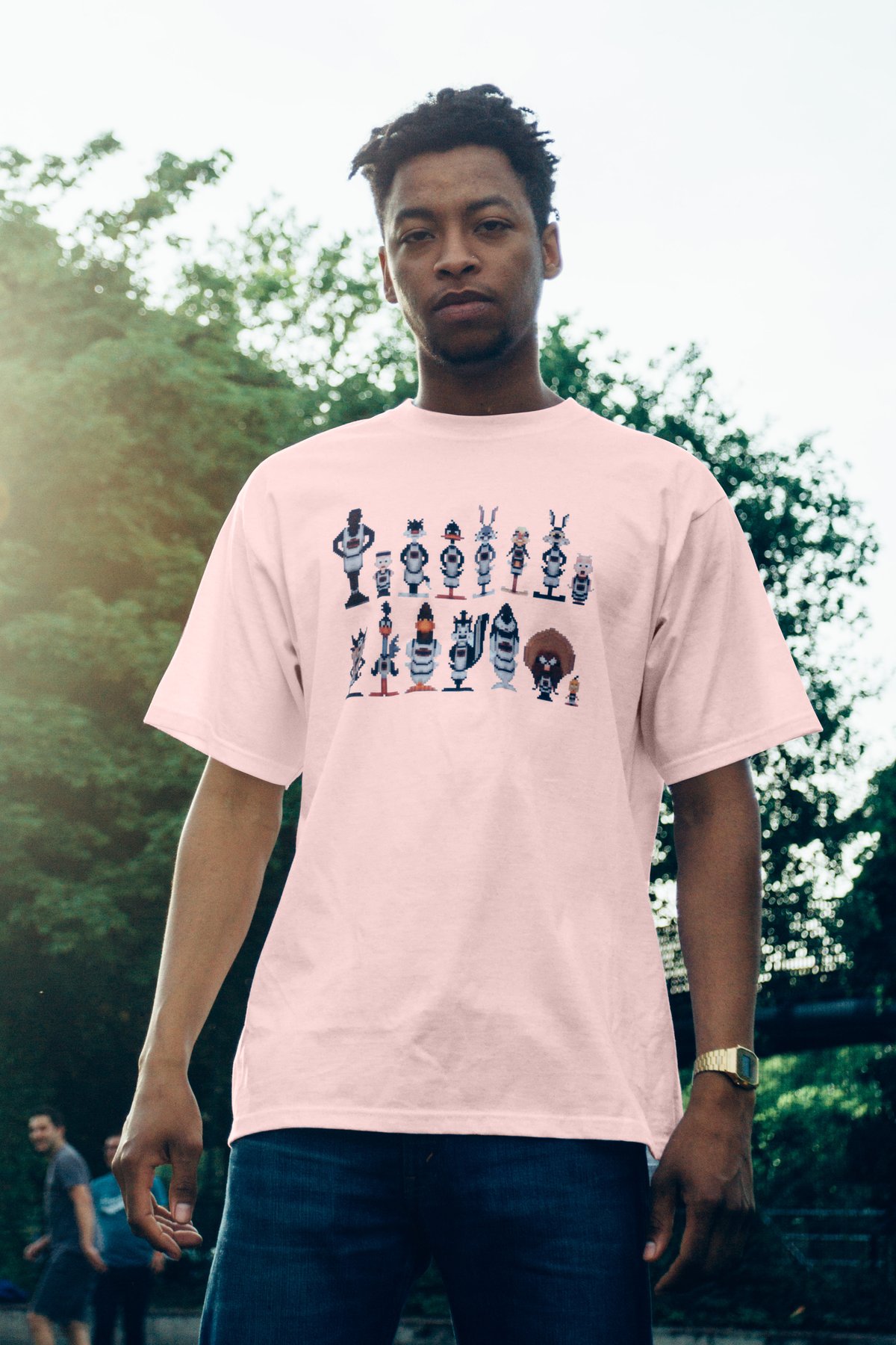 Image of Space Jam T in Pink   