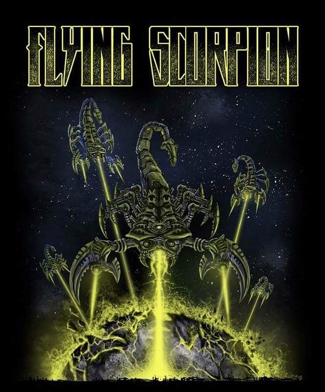 Image of Galactic Flying Scorpion T Shirt