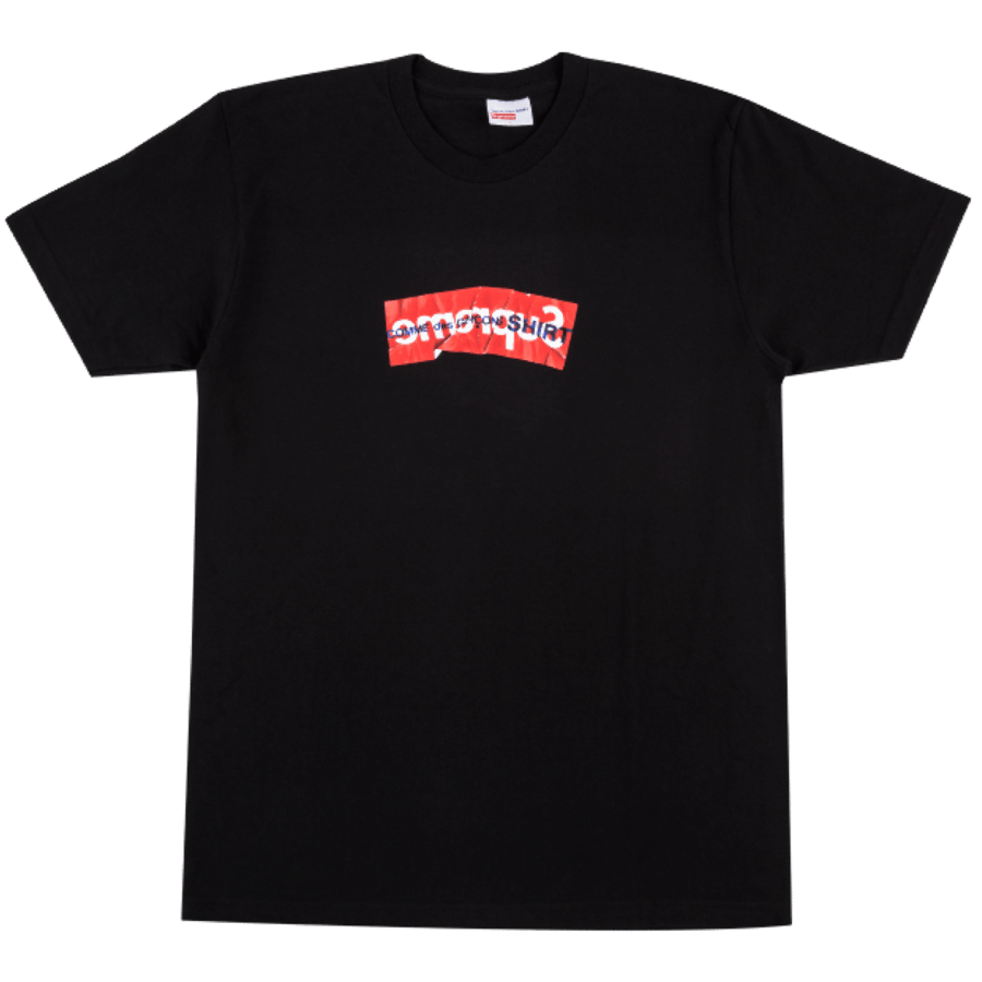 Image of Supreme x Comme De Garcon Tee - Black