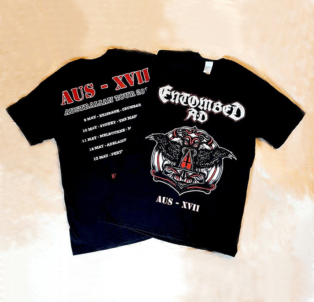 Image of ENTOMBED A.D. -  Australian Tour Shirt