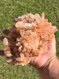 Image 1 of Pink Madagascar Quartz Cluster | Madagascar #3020