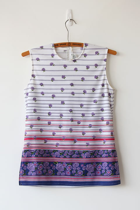 Image of SOLD Purple Garden Blouse