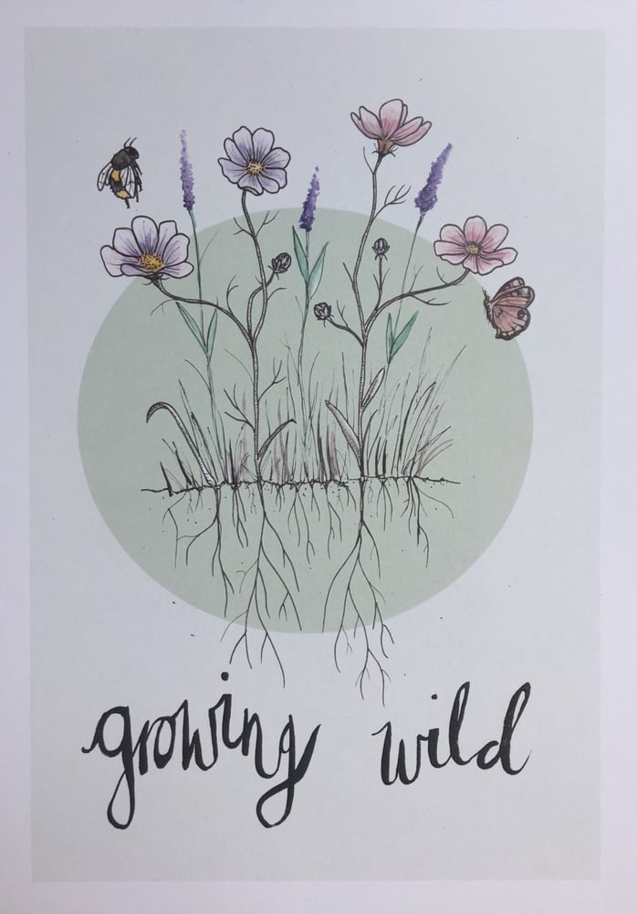 Image of Growing Wild A4 Print