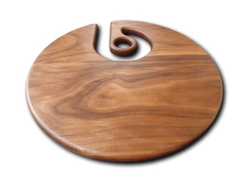 Image of Exotic Artisan Circular Serving Board