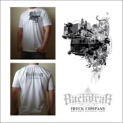 Image of TRUCK CO. - WHITE (American Apparel Tee *Semi-Fitted*)