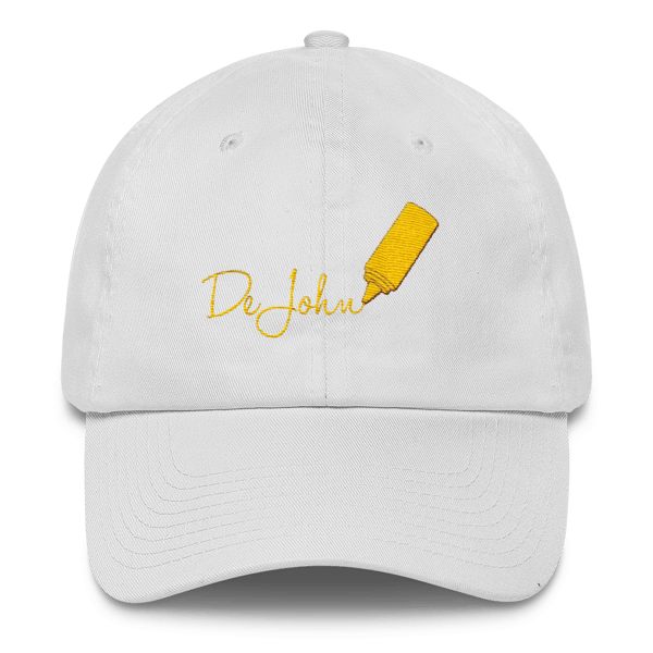 Image of DeJohn Dad Hat (White or Black)