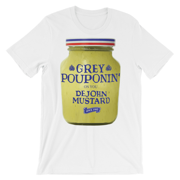 Image of Grey Poupin' On You (White)