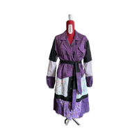 Image 1 of Upcycled Patchwork Trench Coat – One of a Kind
