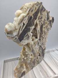 Image 8 of Sphalerite Druzy Large Slab Rough Edge Crystal - 2 Styles