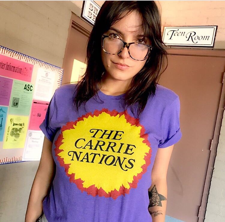 Image of The Carrie Nations t-shirt