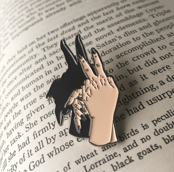Image of Idle Hands Enamel Pin