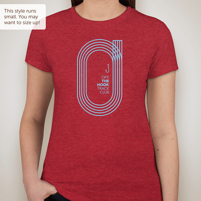 Image of OFF THE HOOK TRACK CLUB Women's T-Shirt