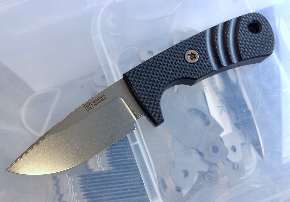 Mini Thorn Nova Black Textured G10