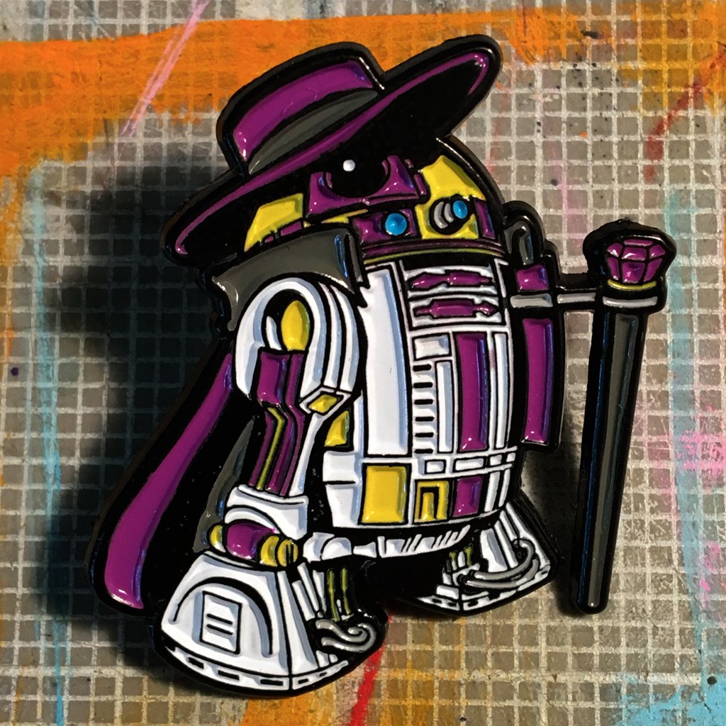 Image of Pimp2-D2 Enamel Pin