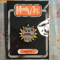 Image 2 of Snaggletooth Action Figure Head Enamel Pin