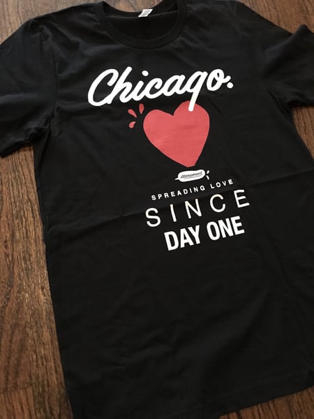 Image of The Atonement "Spreading Love" Tee in Black