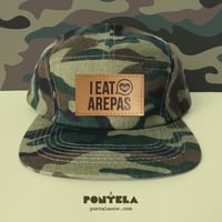 I Eat Arepas Leather Camo