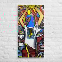Lucha Jacob 20x40in printed canvas