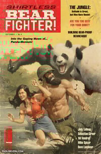Image 1 of Shirtless Bear-Fighter Print