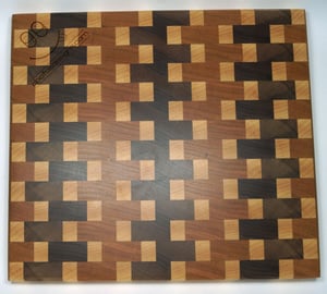Image of Handmade End-Grain Cutting Board #2