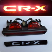 Image 1 of 88-91 Honda CR-X Edition 3rd Brake Light Logo Overlay Panel MK2