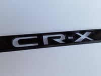 Image 4 of 88-91 Honda CR-X Edition 3rd Brake Light Logo Overlay Panel MK2