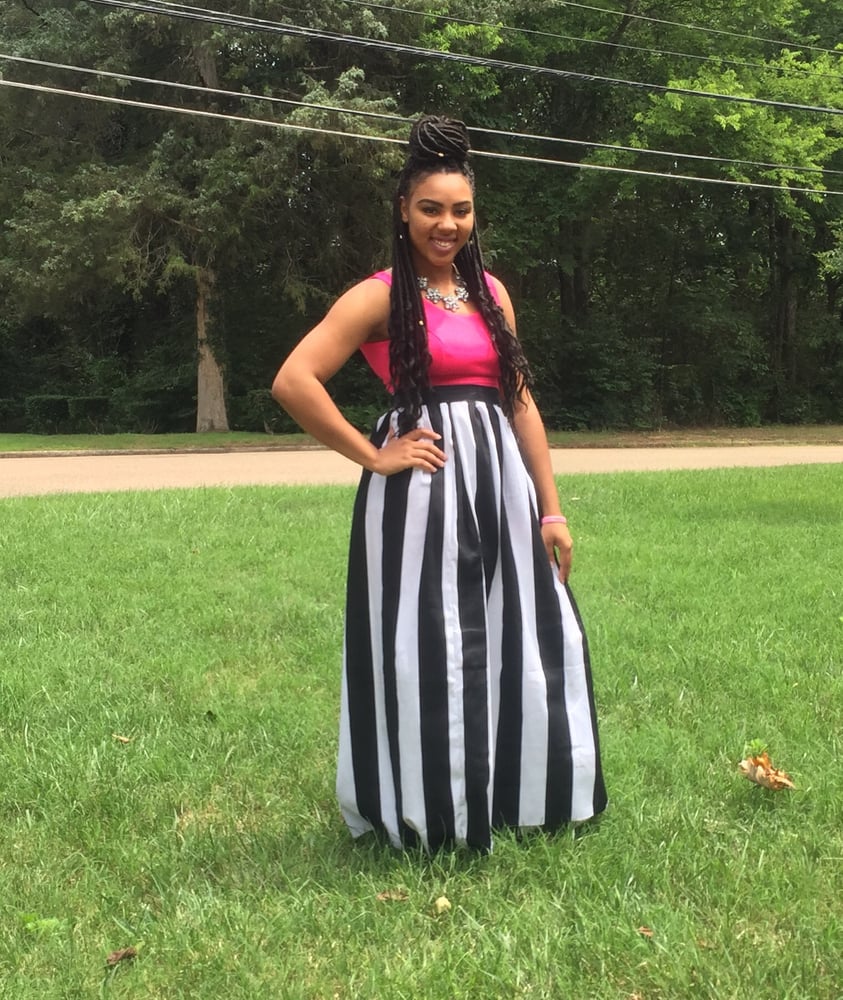 Image of Beetlejuice Maxi Skirt