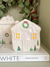 Image 3 of SALE! Ceramic Christmas LED Houses ( Set or Singles )